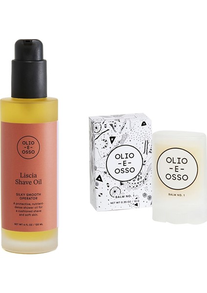 Shave Oil Tıraş Yağı ve Clear No1 Multi Stick Nemlendiricili Cilt Bakım Seti