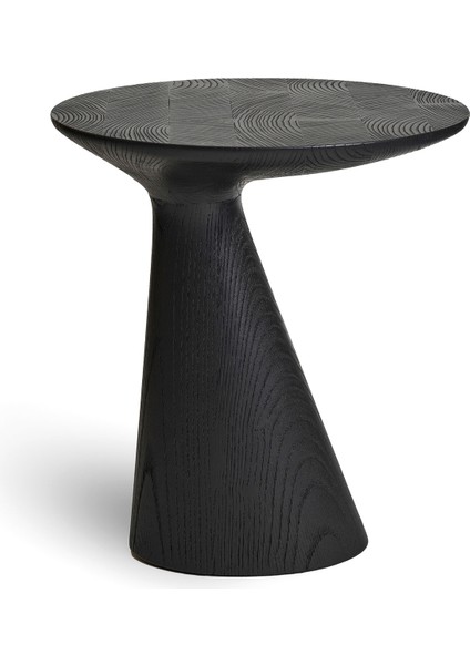 Pion Ahşap Gövdeli Ceviz Yan Sehpa