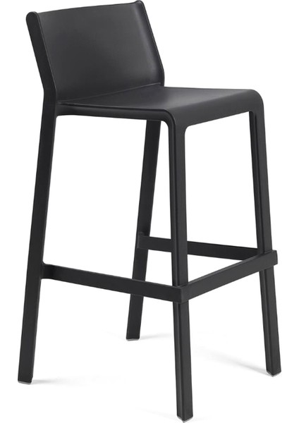 Trill Anthracite Istiflenebilir Bar Sandalyesi