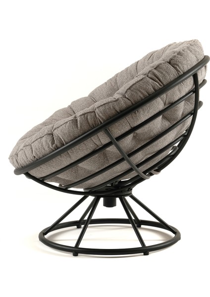 Hemdem Siyah Gri Döner Berjer modelleri