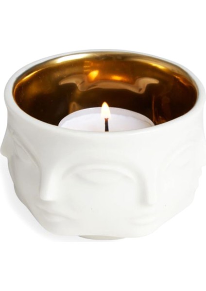 Yüz Desenli Porselen Mumluk fiyatları