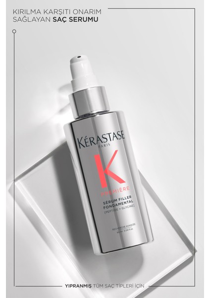 Premiere Serum Filler Fondamental Elektriklenme Karşıtı Onarım Sağlayan Saç Serumu 90 ml fırsatları