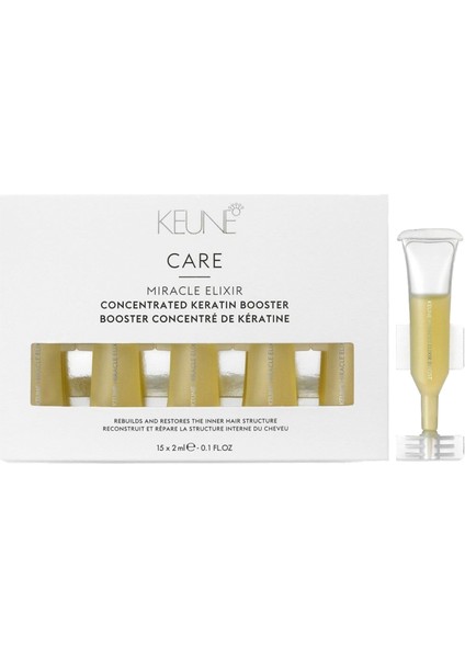 Miracle Elixir Mucize Iksir Keratin Booster Saç Serumu 15*2 ml