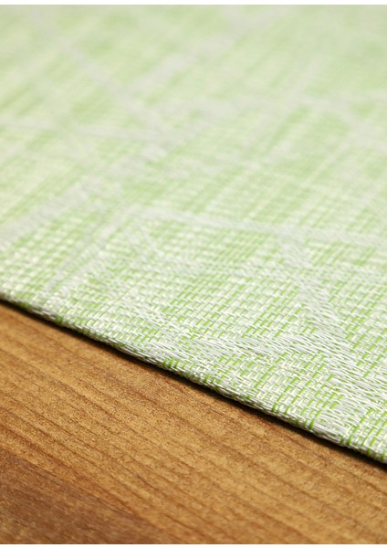 Tangram Pistachio Vinil Dokuma Halı 132X200 cm indirimleri