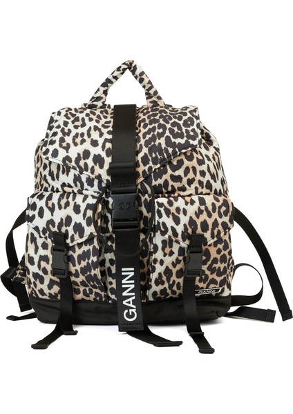 Leopard Tech Kadın Sırt Çantası