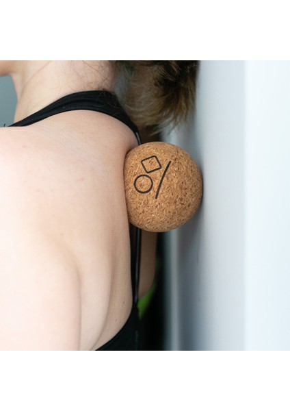 Ikili Mantar Yoga Pilates ve Masaj Topu 6,5 + 8 cm modelleri