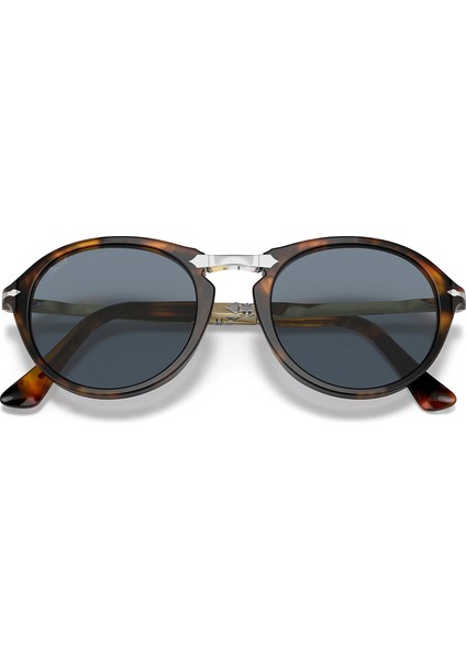 Kahverengi Tortoise Desenli Unisex Güneş Gözlüğü
