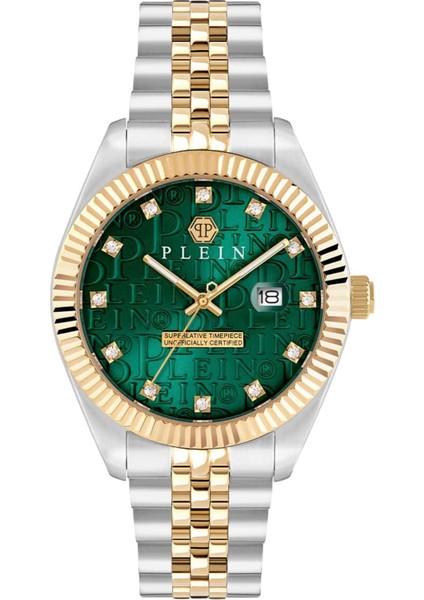 PWMFA0325 Altın Rengi Metalik Gri Çelik Unisex Kol Saati fiyatları