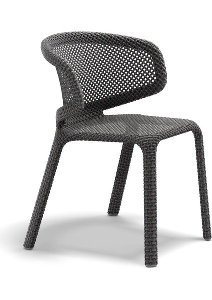 Seashell Sepia Sea Alüminyum Bahçe Sandalyesi