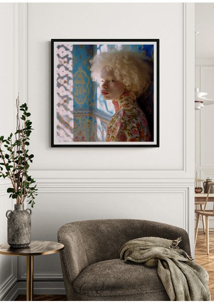 Yvonne By Jean S. Partre Fine Art Baskı 70X70 cm fırsatları