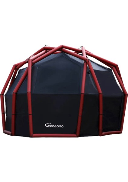 Siyah Dahili Elektrikli Pompalı Otomatik Kurulum Şişme Kubbe Çadır