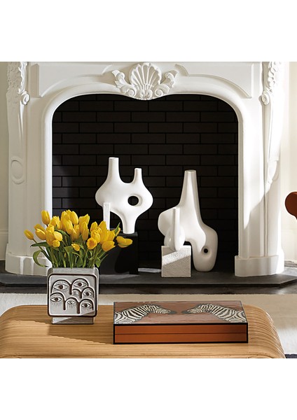 Paradox Xl Beyaz Porselen Vazo indirimleri