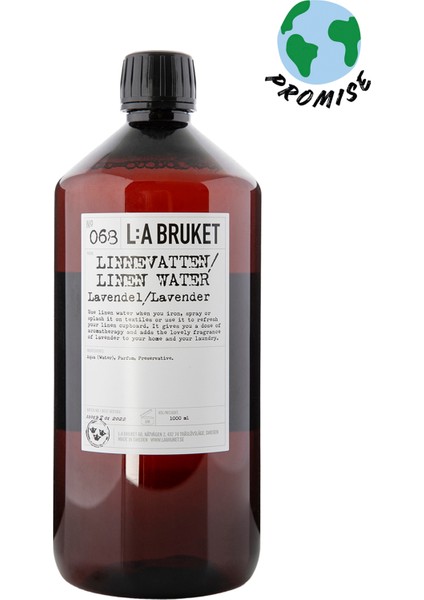 Linen Water Lavender 1000 ml Ev Parfümü