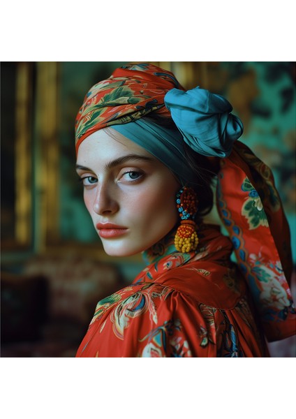 Aida By Jean S. Partre Fine Art Baskı 70X70 cm