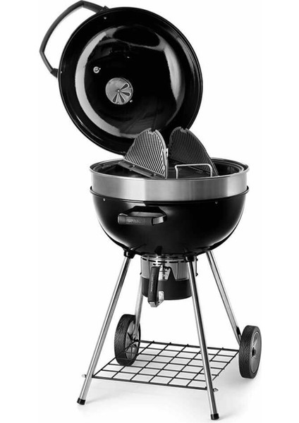 PRO22K Leg Siyah Kömürlü Mangal Barbekü 57 cm fırsatları