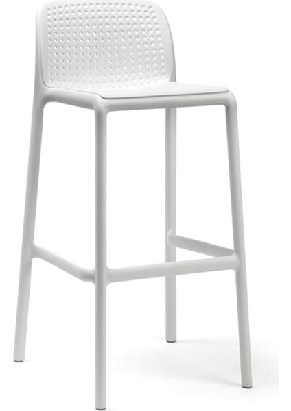 Lido White Istiflenebilir Bar Sandalyesi
