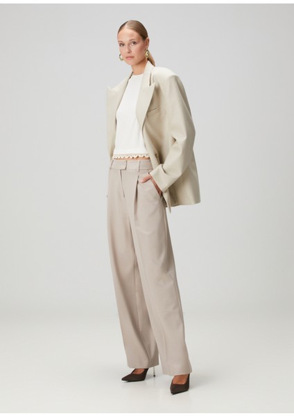 Krem Dantel Detaylı T-Shirt fiyatları