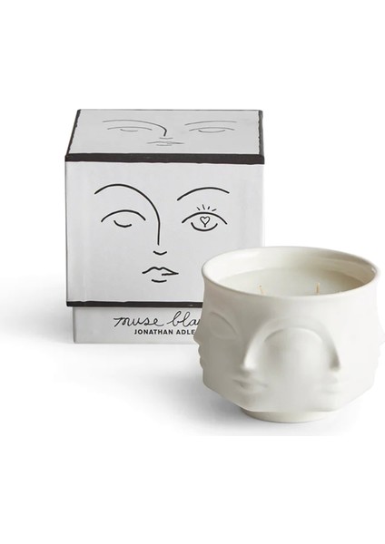 Muse Blanc Seramik Mum