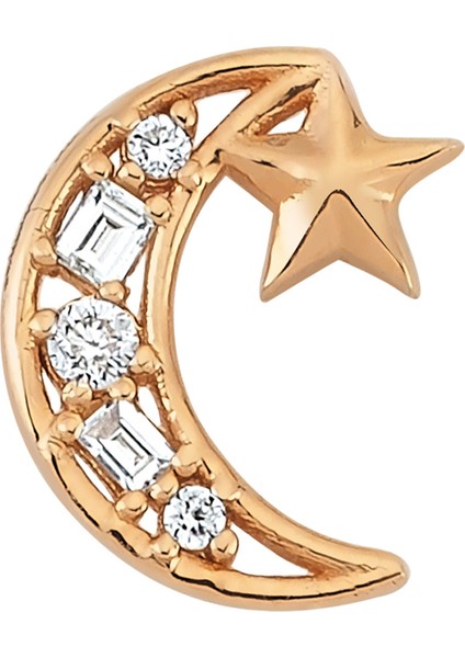 Sirius Kadın Altın Küpe