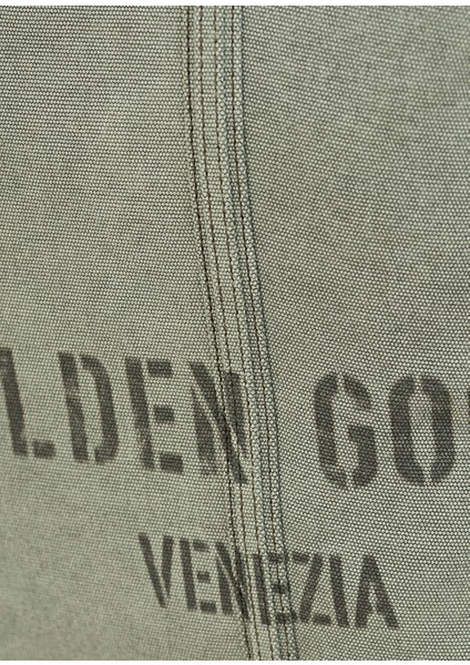 Bedruckter Haki Kadın Alışveriş Çantası fırsatları