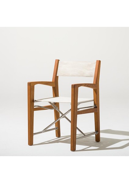 Zander Bej Iroko Katlanır Bahçe Sandalyesi fiyatları