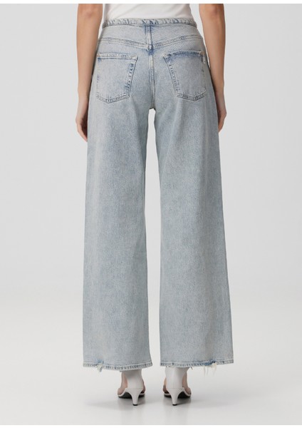 Scout Mavi Wide Leg Jean Pantolon fırsatları
