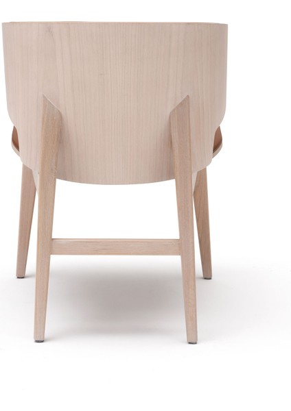 Sarr Deri Döşemeli Karamel Masif Meşe Gövdeli Sandalye fırsatları