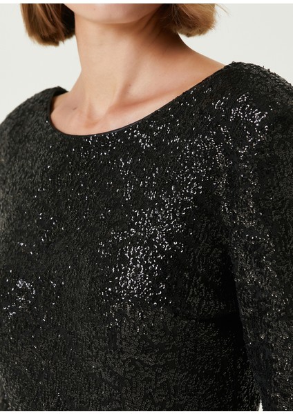 Deborah Siyah Işlemeli Mini Kokteyl Elbise fırsatları