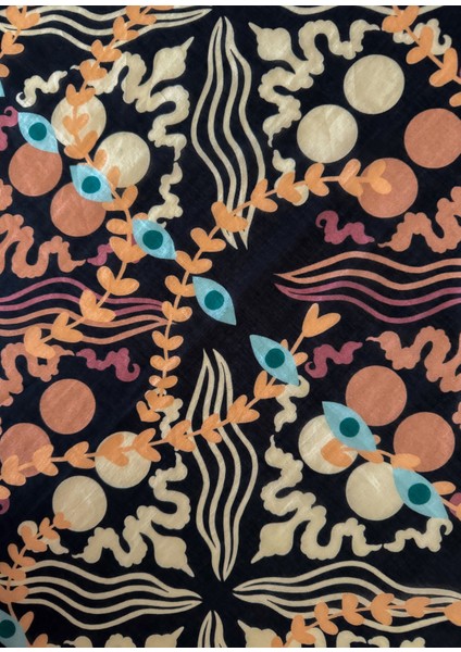 More Than Meets The Eye Renkli Pamuklu Kadın Fular modelleri