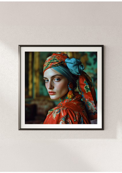 Aida By Jean S. Partre Fine Art Baskı 70X70 cm modelleri