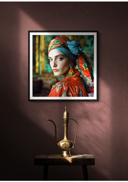 Aida By Jean S. Partre Fine Art Baskı 70X70 cm fırsatları