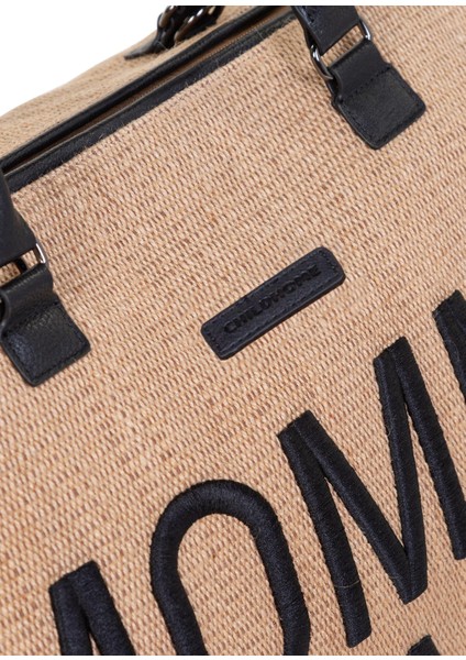 Mommy Bag Rafya Anne Bebek Bakım Çantası