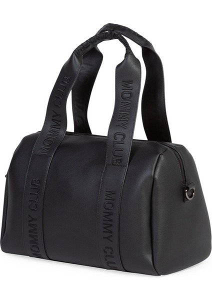 Mommy Club Bag Siyah Vegan Deri Anne Bebek Bakım Çantası fiyatları