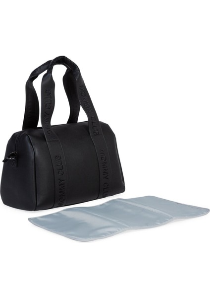 Mommy Club Bag Siyah Vegan Deri Anne Bebek Bakım Çantası indirimleri