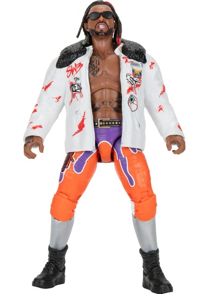 All Elite Wrestling Karakterleri Model Aksiyon Figürler S14 Swerve Strickland 126 Karakter Figür Oyuncak