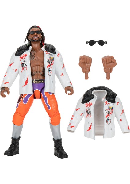 All Elite Wrestling Karakterleri Model Aksiyon Figürler S14 Swerve Strickland 126 Karakter Figür Oyuncak modelleri