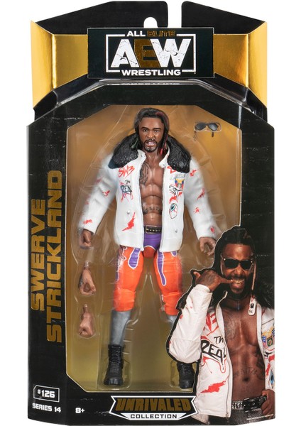 All Elite Wrestling Karakterleri Model Aksiyon Figürler S14 Swerve Strickland 126 Karakter Figür Oyuncak fırsatları