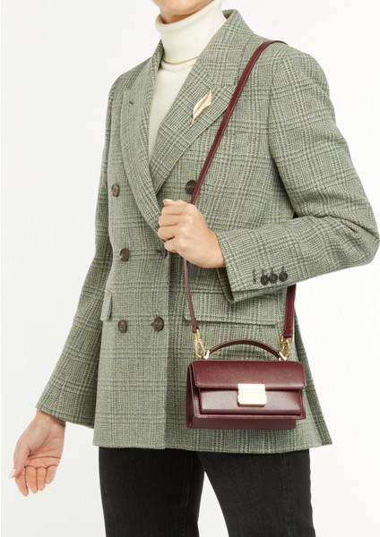 Venezia Small Bordo Kadın Deri Çanta fiyatları