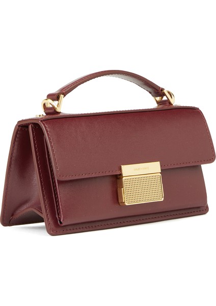 Venezia Small Bordo Kadın Deri Çanta modelleri