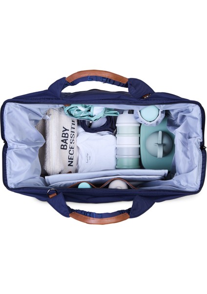 Mommy Bag Urban Lacivert Anne Bebek Bakım Çantası indirimleri