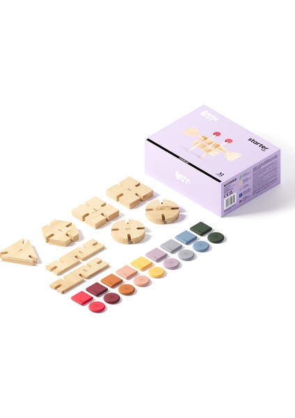 Starter Set Ahşap Yapı Oyuncağı