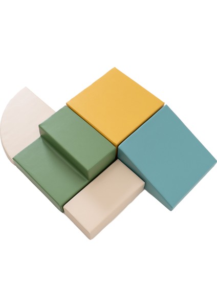 Corner Climber Pastel Turquise Yumuşak Aktivite Oyun Seti