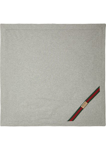 Mavi Logolu Bebek Battaniyesi