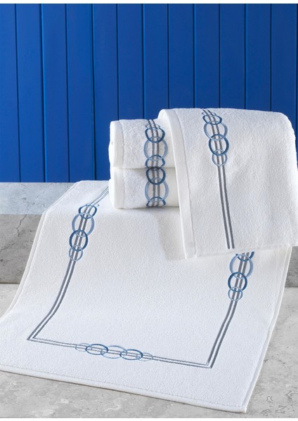 Ledro Beyaz Yüz Havlusu 50X100 cm modelleri