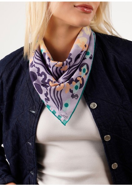 Eyes Wide Open Renkli Pamuklu Kadın Fular fiyatları