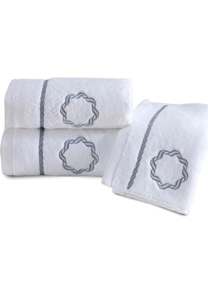 Lombardia Pamuklu 3'lü Havlu Seti