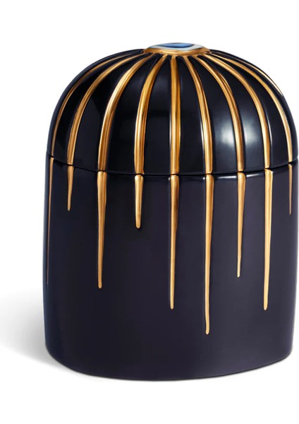 Lito Lacivert Gold Büyük Seramik Mum fiyatları