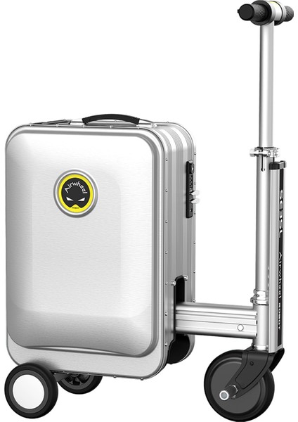 SE3SL Gri Elektrikli Binilebilir Kabin Boy Scooter Valiz fiyatları