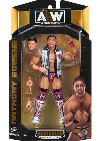 All Elite Wrestling Karakterleri Model Aksiyon Figürler S14 Anthony Bowens 127 Karakter Figür Oyuncak indirimleri