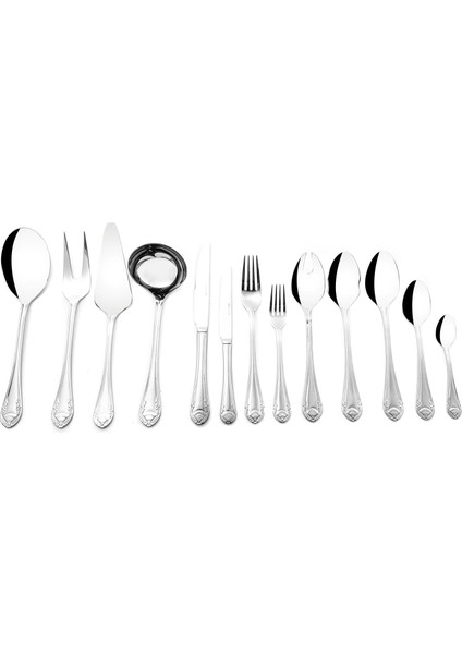 Bianca Mirror 90 Parça Çatal Kaşık Bıçak Seti
